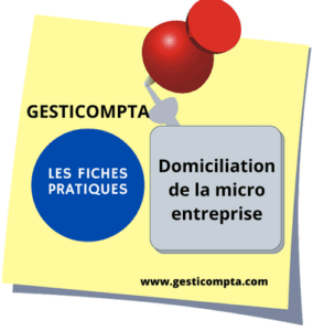 la domiciliation de la micro entreprise