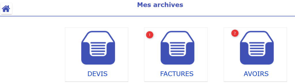 archivage factures micro-entreprise sous Gesticompta